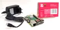 Produktbild: Raspberry Pi 3 Model B+ ARM Cortex-A53 CPU (BCM2837) 1,40GHz 1GB DDR2 + Netzteil