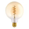 Produktbild: E27 Lampe dimmbar, Spiral LED Glühbirne Globe, Vintage Leuchtmittel für Retro...