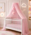 Produktbild: Baby Fancyroom Betthimmel Betthimmel aus 12 Meter Tüll aus 1. Klasse für Kinderbett Gitterbett, Himmel für Babybett Kinderbett