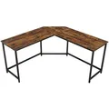 Produktbild: Vasagle Schreibtisch LWD73X, braun, vintage, 149 x 75 x 149cm (BxHxT), L-Form
