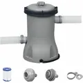 Produktbild: Filterpumpe Flowclear für Pools / Badebottiche Schwimmbadpumpe Set Filteranlage