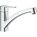 Produktbild: Spültischmischer Grohe BauEco Schwenkauslauf Ausladung 231 mm chrom