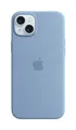 Produktbild: Apple iPhone 15 Plus Silikon Case mit MagSafe – Winterblau ​​​​​​​