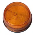 Produktbild: LED Signalleuchte, blinkend, ø70mm, 12V DC - Farbe: gelb Lampe Licht Bunt