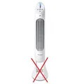 Produktbild: Honeywell HYF260E4 QuietSet Turmventilator weiß