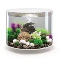 Produktbild: biOrb Aquarium 35 Liter LED weiß für Fisch, Acryl, Oval, Modern, Durchsichtig