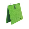 Produktbild: Original Falken 5er Pack Hängehefter UniReg. Made in Germany. Kaufmännische Heftung, aus Recycling-Karton für DIN A4 grün Blauer Engel ideal für die lose Blatt-Ablage im Büro und der Behörde