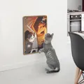 Produktbild: CanadianCat Company | Kratzteppich für Katzen - Sir-Scratch-a-Lot | 60 x 40 cm | Bodenläufer, Wandteppich, Wandbefestigung