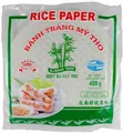Produktbild: [ 400g ] BAMBOO TREE Reispapier, rund 22cm für Frühlingsrollen Bahn Trang My Tho