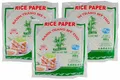 Produktbild: [3x400g] BAMBOO TREE Reispapier, rund 22cm für Frühlingsrollen Bahn Trang My Tho