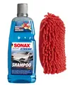 Produktbild: SONAX XTREME Shampoo Konzentrat 2 in 1 Autoshampoo und Microfaser Schwamm