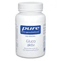 Produktbild: Pure Encapsulations - Gluco Aktiv - Nahrungsergänzungsmittel für den Glukosestoffwechsel - Blutzucker unterstützen - Mit Vitaminen, Zink, Chrom, Selen und vielem mehr - 60 Kapseln