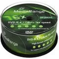 Produktbild: MediaRange DVD-R 4.7GB, 50er Spindel (50 x) (MR444)
