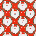 Produktbild: Creativ Company Inpakpapier, kerstman, b: 50 cm, 80 gr, rood, 100