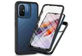 Produktbild: betterfon Handyhülle für Xiaomi Redmi 12C TPU Case mit 360° Rundumschutz Displayschutz, 360 Grad Hülle mit Displayschutz und Fingerprint