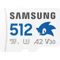 Produktbild: Samsung Sonic the HedgehogTM microSDXCTM UHS-I Speicherkarte - 512 GB Weiß