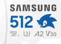 Produktbild: Samsung MicroSDXC 512 GB PRO Plus Sonic the Hedgedog + SD-Adapter