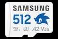 Produktbild: Samsung Sonic the Hedgehog™ microSDXC™ UHS-I Speicherkarte - 512 GB