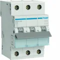 Produktbild: MBN316 Leitungsschutzschalter 3 polig 6kA BCharakteristik 16A 3 Module 4