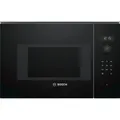 Produktbild: BOSCH Einbau-Mikrowelle BFL524MB0, Mikrowelle, 20 l, 7 Automatikprogramme & einfache Reinigungsunterstützung schwarz