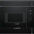 Produktbild: Bosch Serie  6, Einbau-Mikrowelle, 60 x 38 cm, Schwarz BFL524MB0