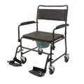 Produktbild: Drive Medical Toilettenrollstuhl TRS 200 XXL Toilettenstuhl Toilettensitz