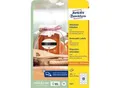 Produktbild: Avery® Zweckform Etiketten 5087, Format A4, ablösbar, druckergeeignet, 63,5 x 42,3 mm, 10 Bogen mit 180 Stück, FSC®-Papier, oval, weiß
