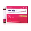 Produktbild: aronia+ PRO IMMUN Trinkampullen, 7 Stück, Nahrungsergänzungsmittel mit Zink und Selen, ohne Zuckerzusatz
