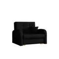 Produktbild: MIRJAN24 Schlafsofa Viva Gold I, einsitzer Polstersofa mit Bettkasten und Schlaffunktion, Stilvoll Couch (Kronos 01)