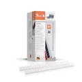 Produktbild: Peach 510109 Peach Binderücken weiß    16mm 100er-Pack