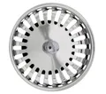 Produktbild: Blanco Siebventil 3,5 Zoll Exzenter 24 Schlitze Edelstahl 125555