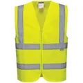 Produktbild: Hi-vis-weste Mit Reißverschluss Gelb L