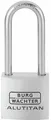 Produktbild: Burg Wächter 770 HB 30 45 SB Alutitan Zylinder-Vorhängeschloss, hoher Bügel, Aluminium (36041)