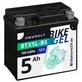 Produktbild: GEL Rollerbatterie 5Ah 12V BTX5L-BS CTX5L-BS 50412 GTX5L-BS