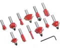 Produktbild: Fräser Set Oberfräse Meister 12 tlg. 8mm