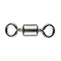 Produktbild: LMAB Wirbel zum Angeln, Tönnchenwirbel Swivel, extra stark, Karabiner Set, 5 Größen zum Raubfischangeln auf Hecht, Zander & Barsch, Größe XS | 20 kg