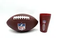 Produktbild: Wilson NFL Football - The Duke - offizieller Spielball - inkl. NFL Becher