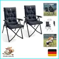 Produktbild: Campingstuhl Faltbar Ever Advanced mit 4 Rückenverstellpositionen 150 kg Bela...