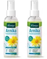Produktbild: ✅ Kneipp Arnika Franzbranntwein Spray Latschenkiefer Fichte Orange 2x 150ml ✅