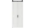 Produktbild: Pertura Falt-Schiebetür-Komplettset Milav Midbar weiß grundiert 900x2150 mm inkl
