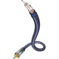 Produktbild: Inakustik Composite Cinch Video Anschlusskabel [1x Cinch-Stecker - 1x Cinch-Stecker] 3.00 m Blau, Silber