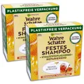 Produktbild: 2 er Pack Wahre Schätze Festes Shampoo Honig Schätze 2 x 60 g
