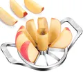 Produktbild: Apfelschneider Edelstahl Apfelteiler zum Zerschneiden Apfelspalter Apfelspaltenschneider Apfelschäler Apfelzerteiler Apfelstecher Apfelkernausstecher Apfelportionierer Apfelentkerner Apfelausstecher