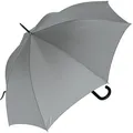 Produktbild: RS-Stockschirm groß stabil für Damen und Herren mit Automatik- grau