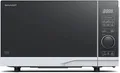 Produktbild: Sharp Mikrowelle YC-PS204AE-S 20L, Silber, 700W Leistung, Halb-digitale Steuerung, 10 Stufen, 8 Automatikprogramme
