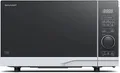 Produktbild: Sharp Mikrowelle YC-PS204AE-S 20L, Silber, 700W Leistung, Halb-digitale Steuerun