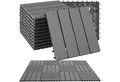 Produktbild: tectake Terrassendielen Terrassenfliesen, 1,0571 m², BxL: je 31,00x31,00 cm, (11-teiliges, 11-St., Fliesenset), 11er Set im Klicksystem