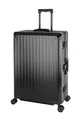 Produktbild: Travelhouse Tokyo 100% Aluminium Koffer 77cm 2X TSA Zahlenschloss 4 Silent Move Doppelräder 360° Rollen Vol. 110L - Schwarz