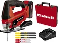 Produktbild: Einhell Akku-Stichsäge TC-JS 18 Li (1x2,5 Ah), inklusive Koffer, Akku und Ladegerät