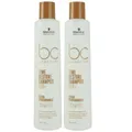 Produktbild: Schwarzkopf Bonacure Time Restore 2 x 250 ml Haarshampoo Set